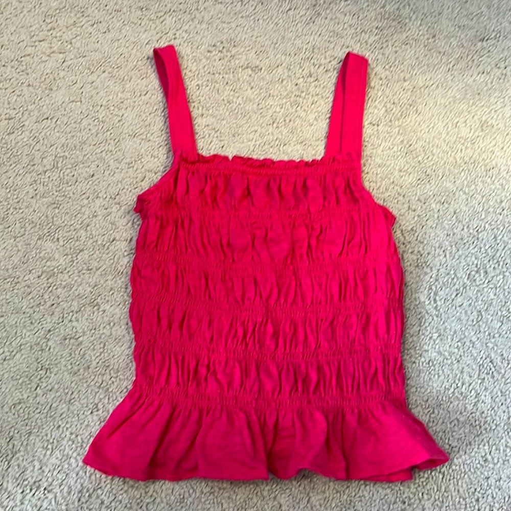 Pink tank top